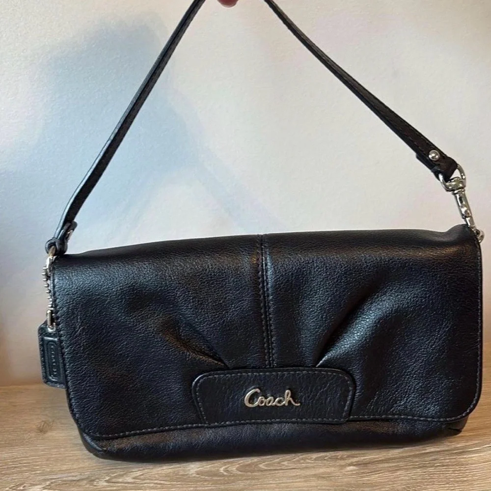 Coach Ashley Leather wristlet/Shoulder Bag